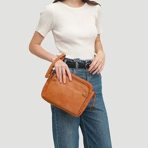 Luxury Leather Cross Body Handbag