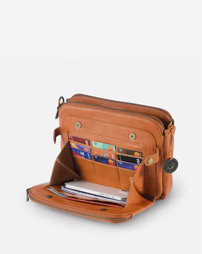 Luxury Leather Cross Body Handbag