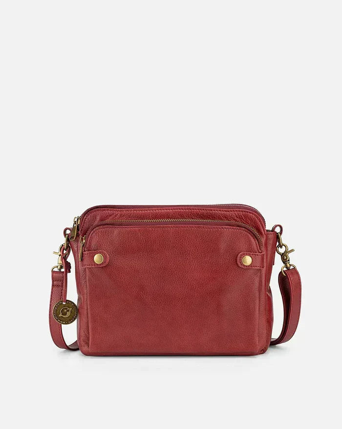 Luxury Leather Cross Body Handbag
