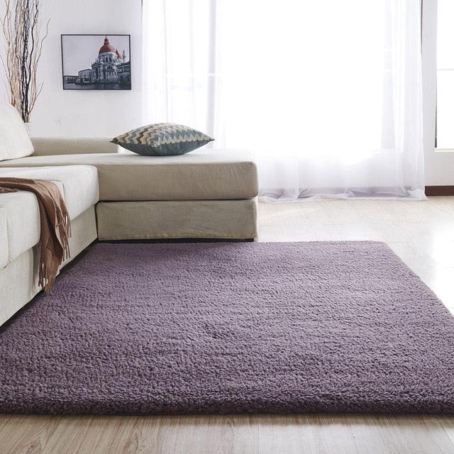 Soft Dense Microfiber Area Rug Mat
