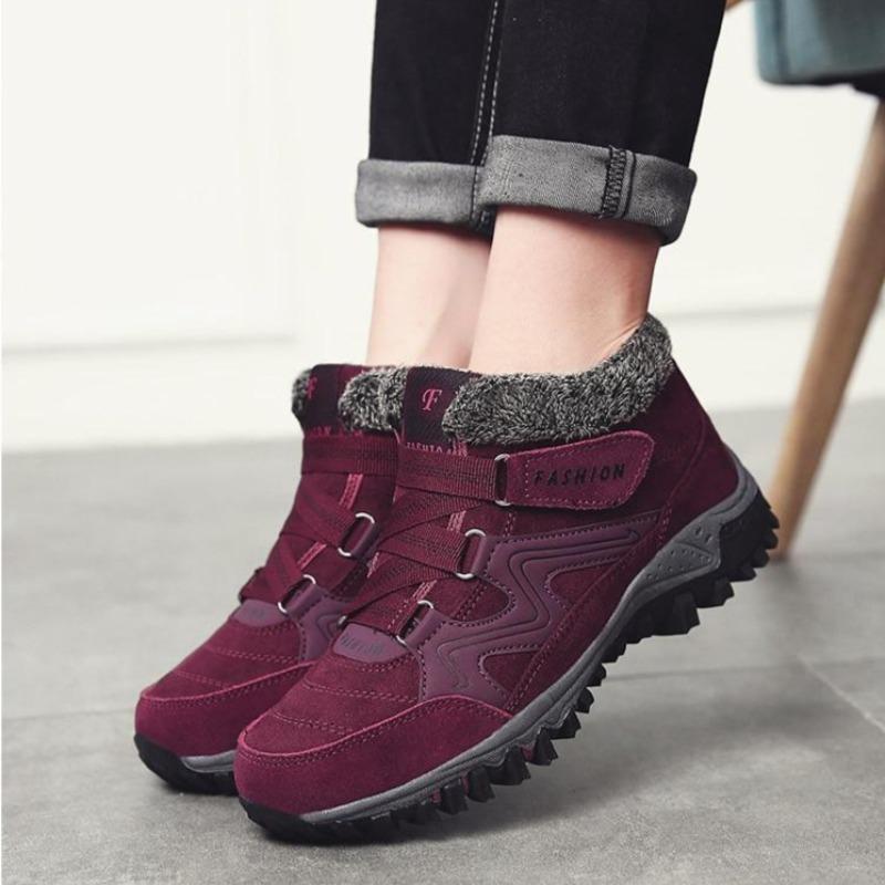 Ladies Insulated Snow Boots with Fleece Lining