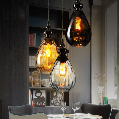 Minimalist Nordic Glass Drop Light - OutfitLondon