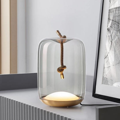 Eco Friendly Hemp Hanging Lamp - OutfitLondon