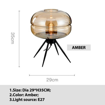 Simple White Table Desk Light
