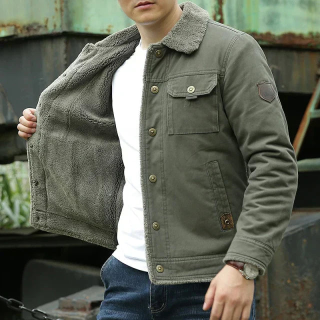 Warm Insulated Men's Winter Coat