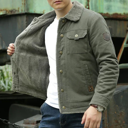 Warm Insulated Men's Winter Coat