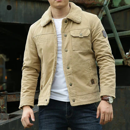 Warm Insulated Men's Winter Coat