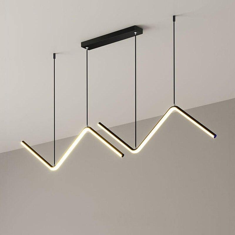 Sleek Geometric Pendant LED Lamp - OutfitLondon
