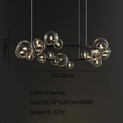 Luxurious Crystal Drop Ceiling Light Fixture