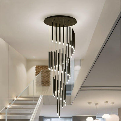 Stylish Contemporary Black Drop Light - OutfitLondon