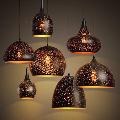 Warm Star Hanging Light - OutfitLondon