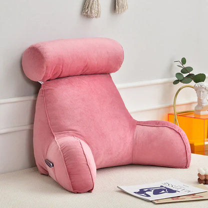 Comfortable Bedrest Pillow with Supportive Arms