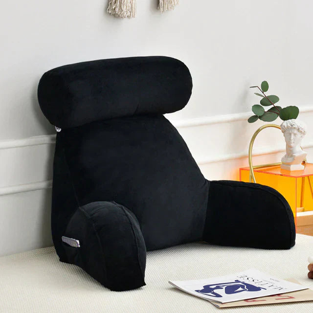 Comfortable Bedrest Pillow with Supportive Arms