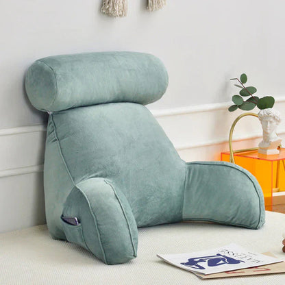 Comfortable Bedrest Pillow with Supportive Arms