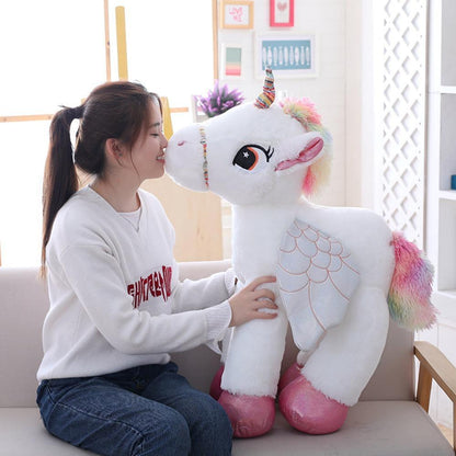 Cute Large Stuffed Unicorn Plush Toys - OutfitLondon
