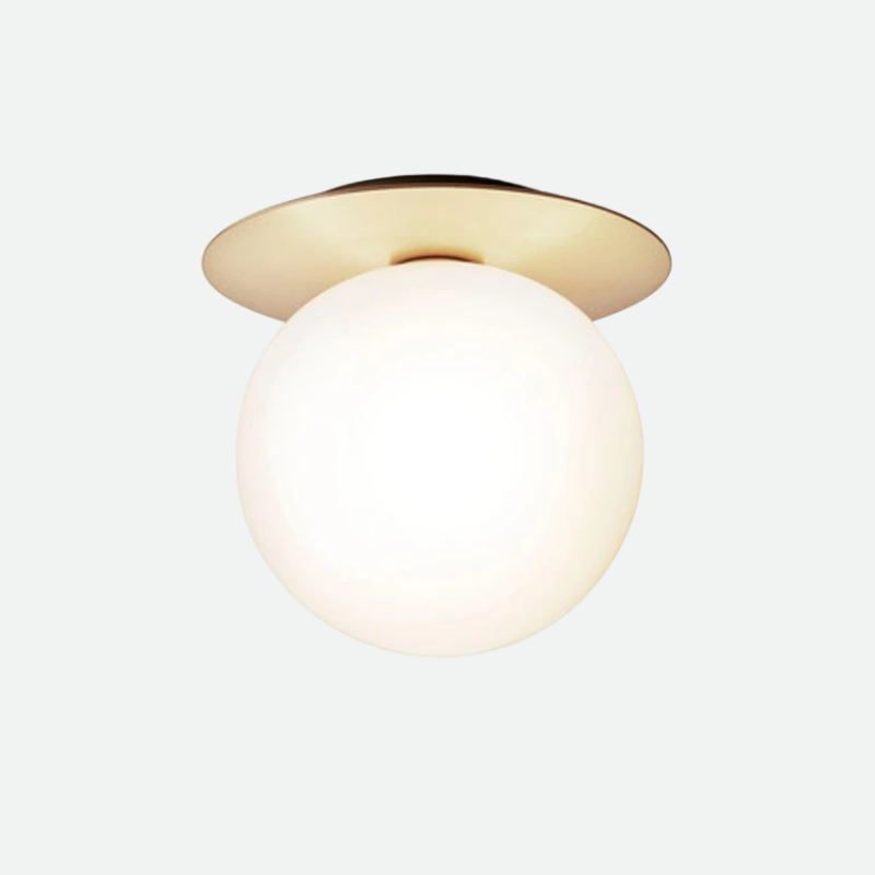 Circular Stainless Steel Light Fixture - OutfitLondon