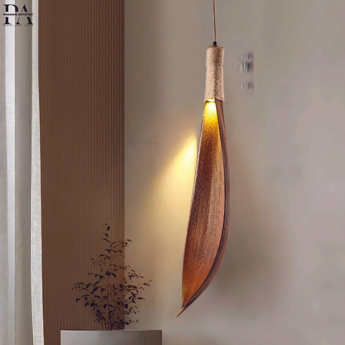 Greenery Glass Pendant Light - OutfitLondon