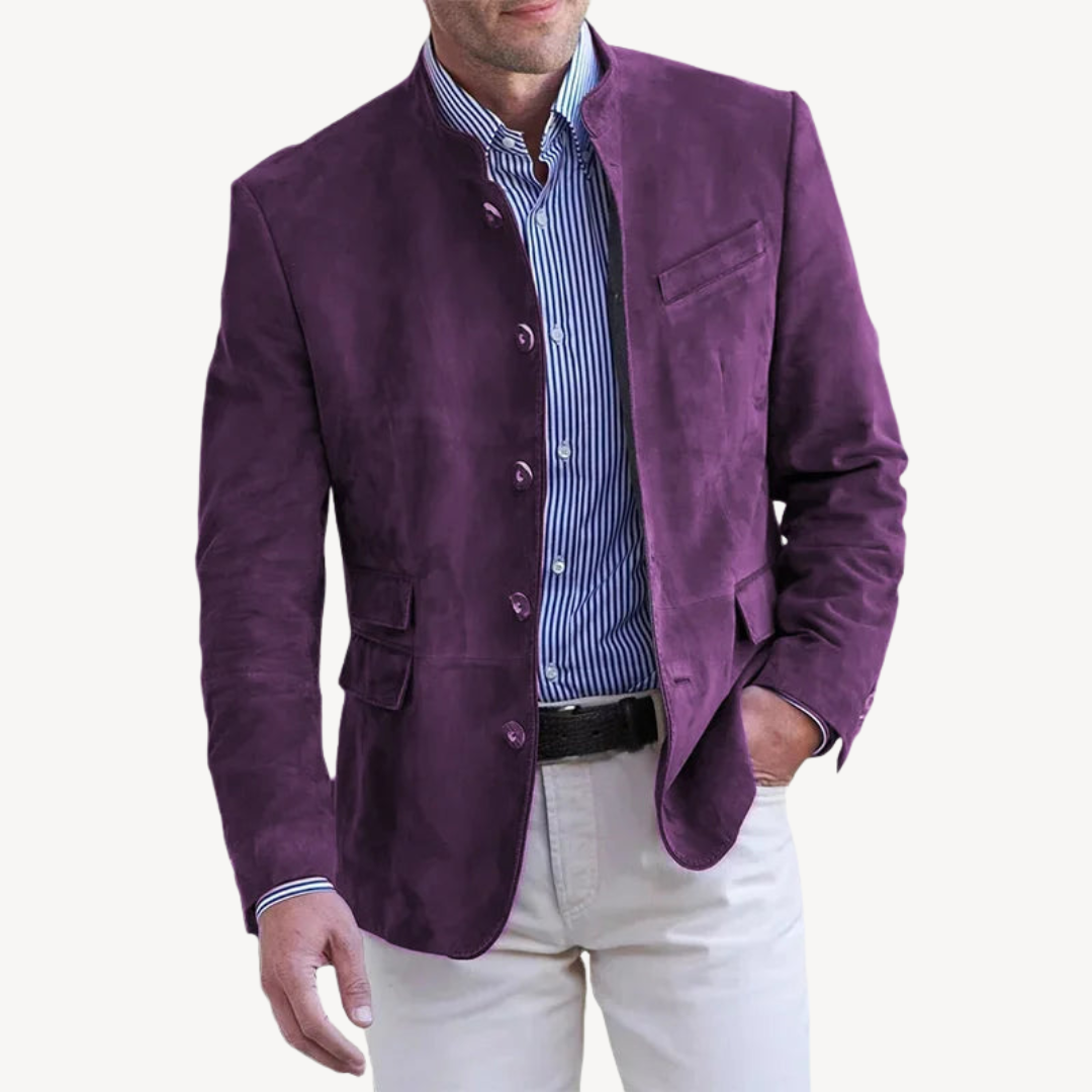 Relaxed Fit Men's Smart Blazer Jacket