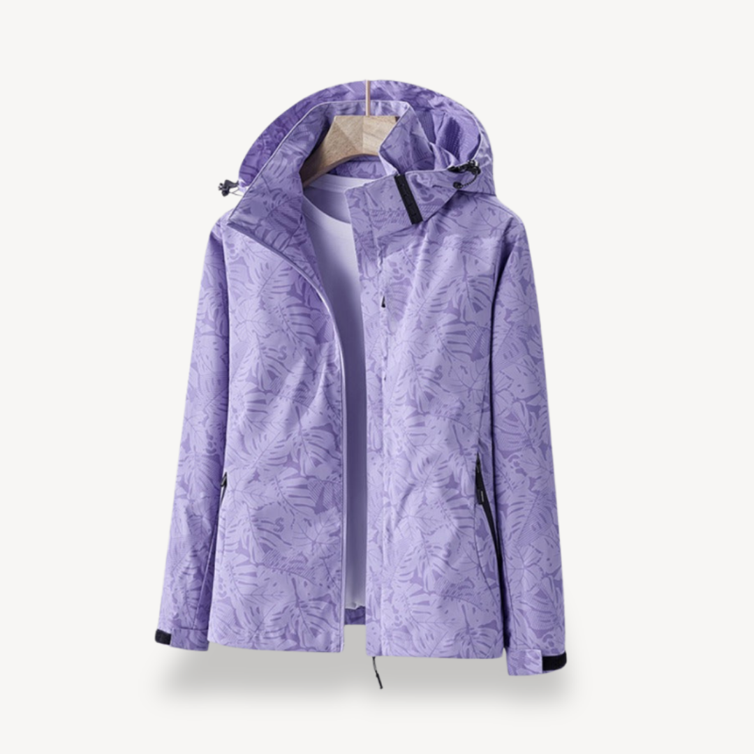 Men's Patterned Lightweight Windbreaker Coat