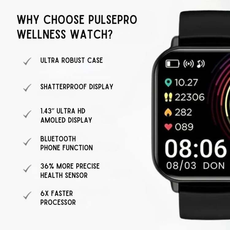 Fitness Tracker Smart Watch