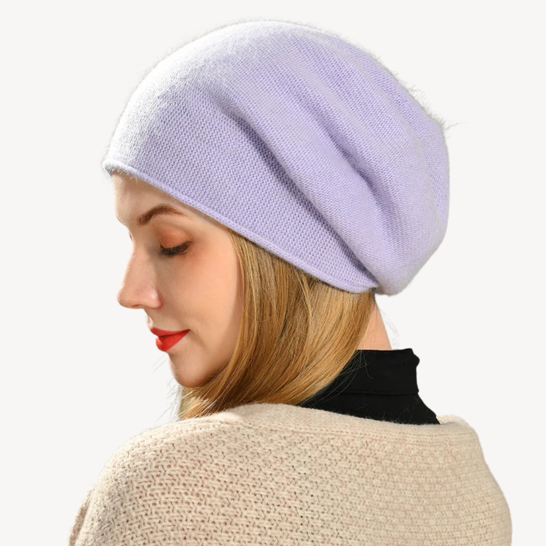 Warm Winter Wool Hat for Ladies