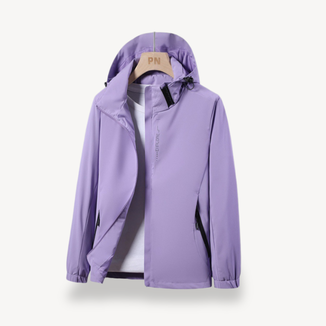 Ladies Lightweight Waterproof Hiking Coat