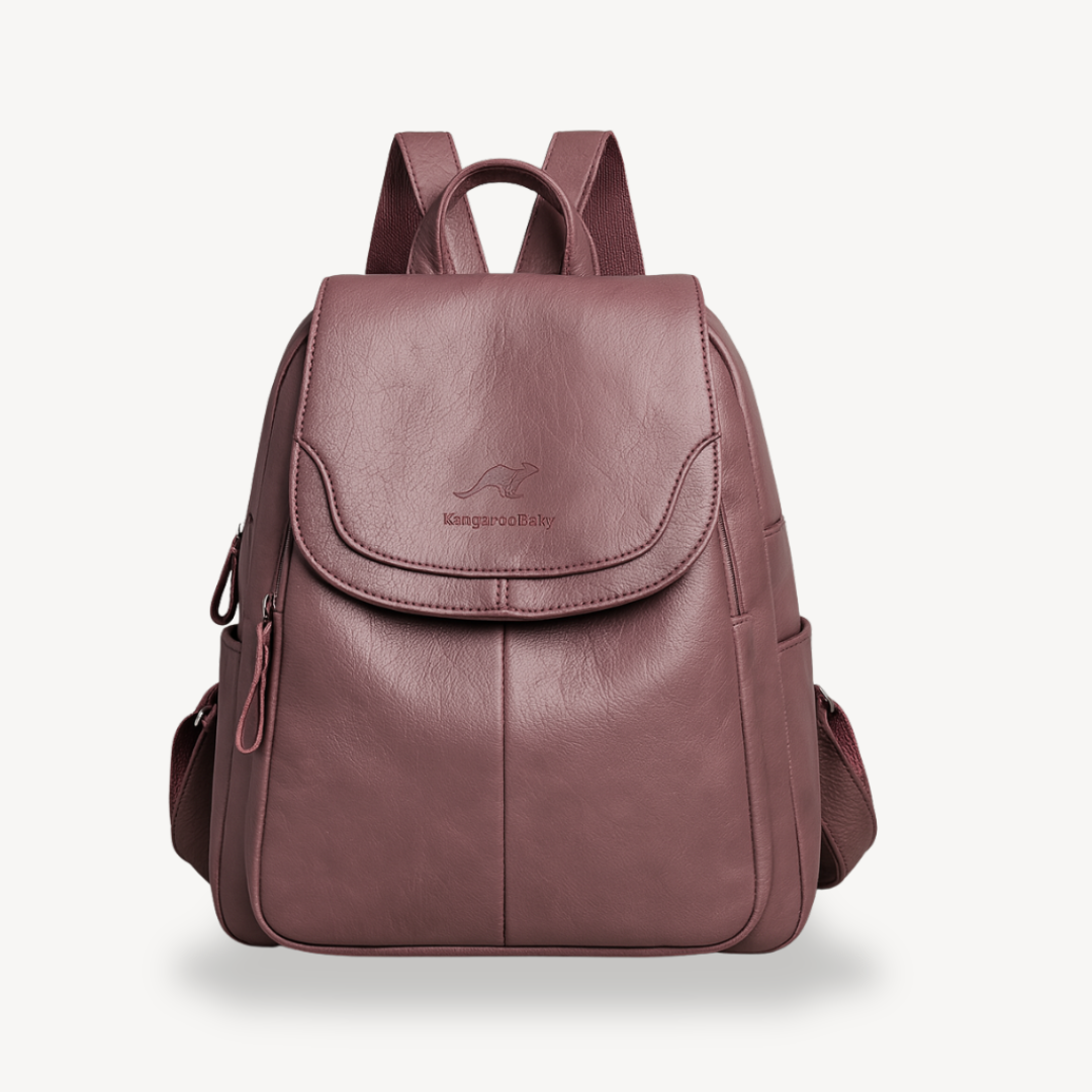 Stylish Ladies Leather Rucksack