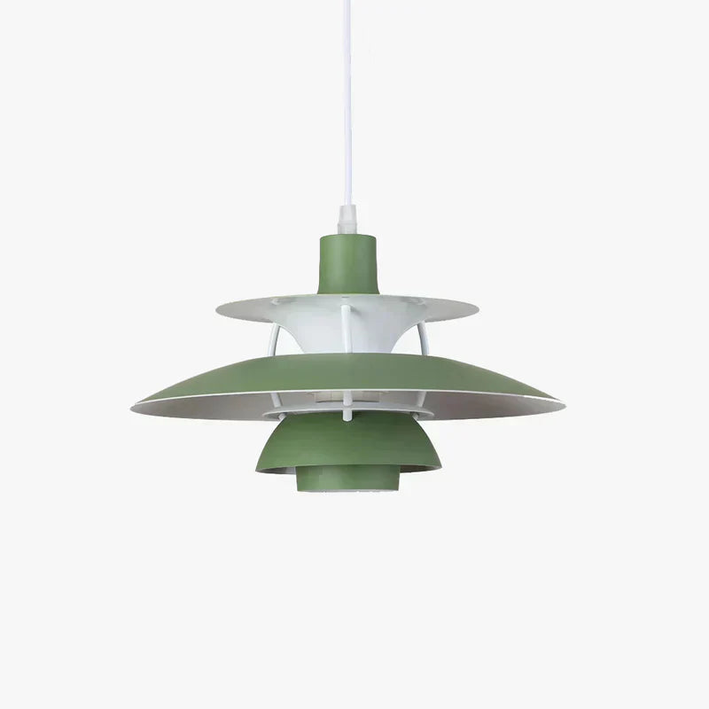 Stylish LED Hanging Lamp With Glass Shade