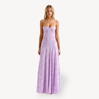 Pretty Flower Long Summer Dress
