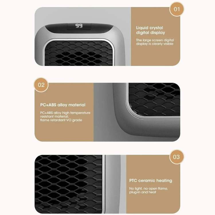 Compact Electric Space Heater
