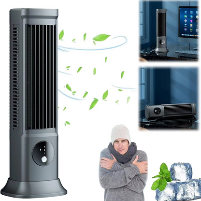 Quiet Portable Air Conditioner - 3-Speed Cooling Fan for Home & Office