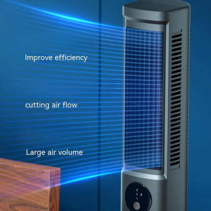 Quiet Portable Air Conditioner - 3-Speed Cooling Fan for Home & Office