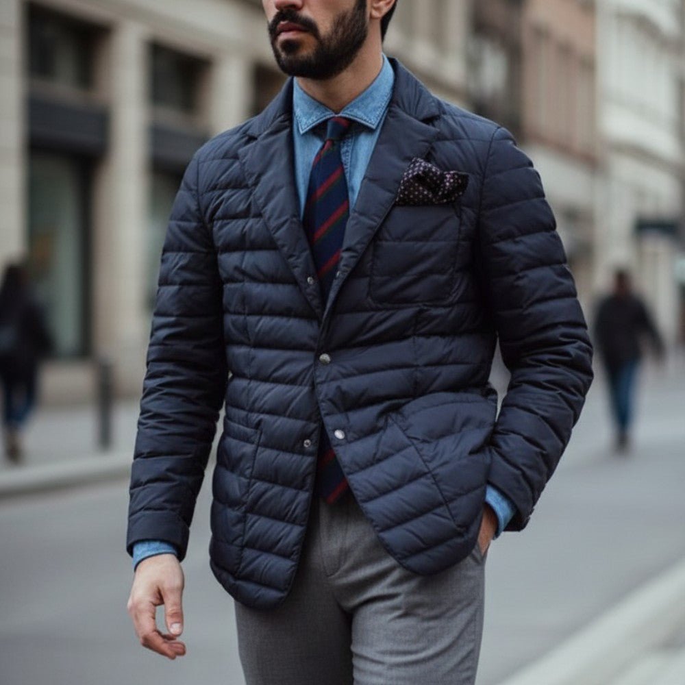Insulated Water Resistant Casual Jacket - OutfitLondon