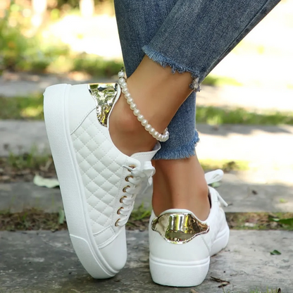 Comfortable Women's Supportive Quilted Shoes