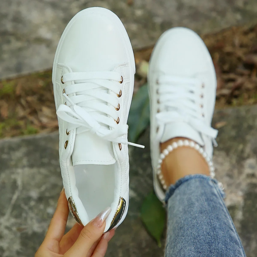 Comfortable Women's Supportive Quilted Shoes