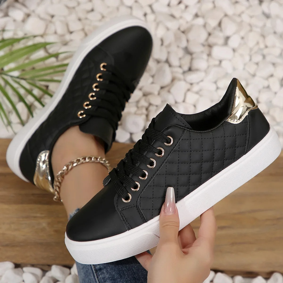 Comfortable Women's Supportive Quilted Shoes