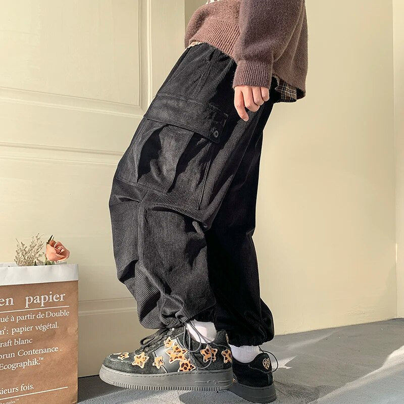 Comfortable Corduroy Work Pants for Men