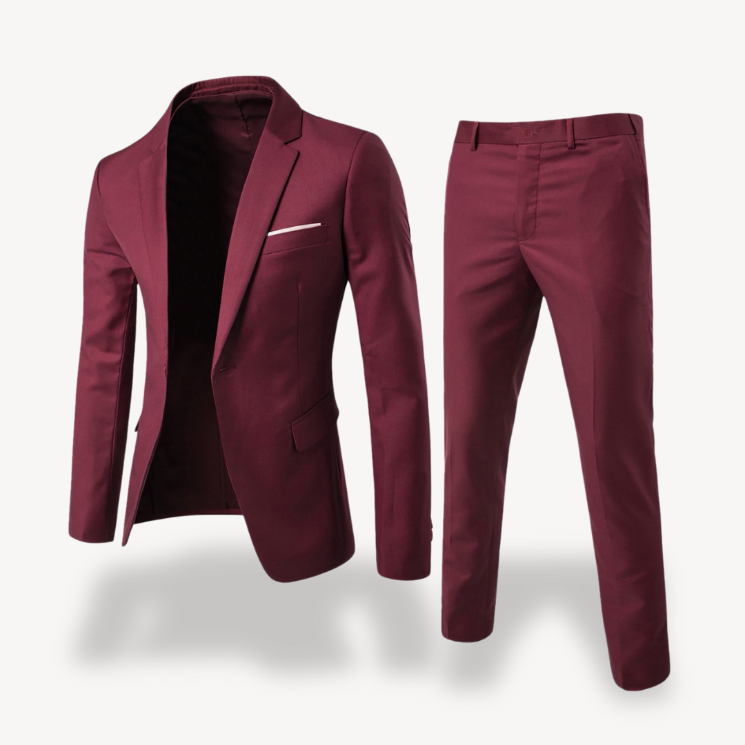 Classic 2 Piece Mens Formal Business Suit