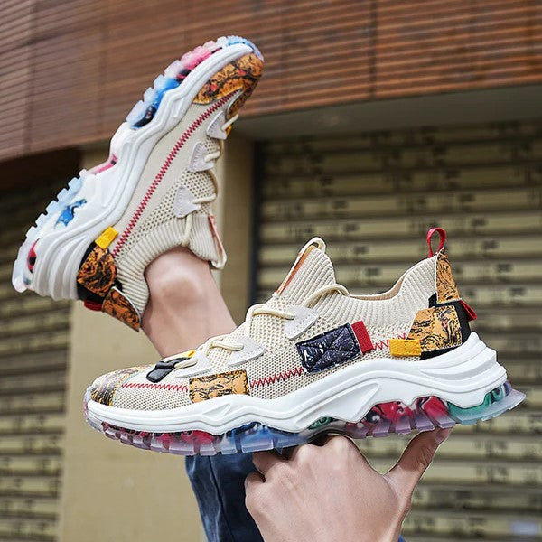 Trendy Women's Thick Sole Sneakers - OutfitLondon
