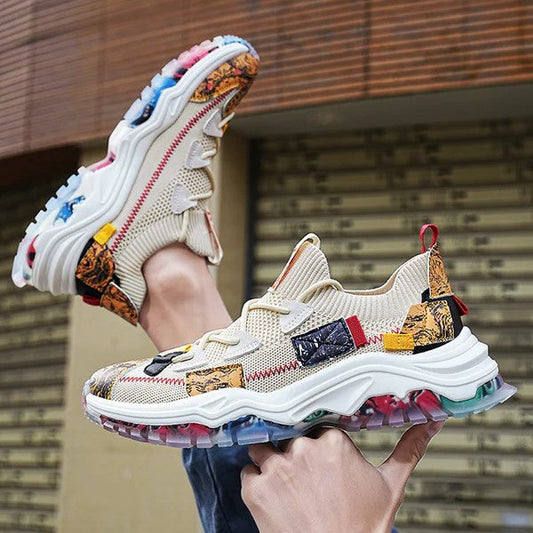 Trendy Women's Thick Sole Sneakers - OutfitLondon