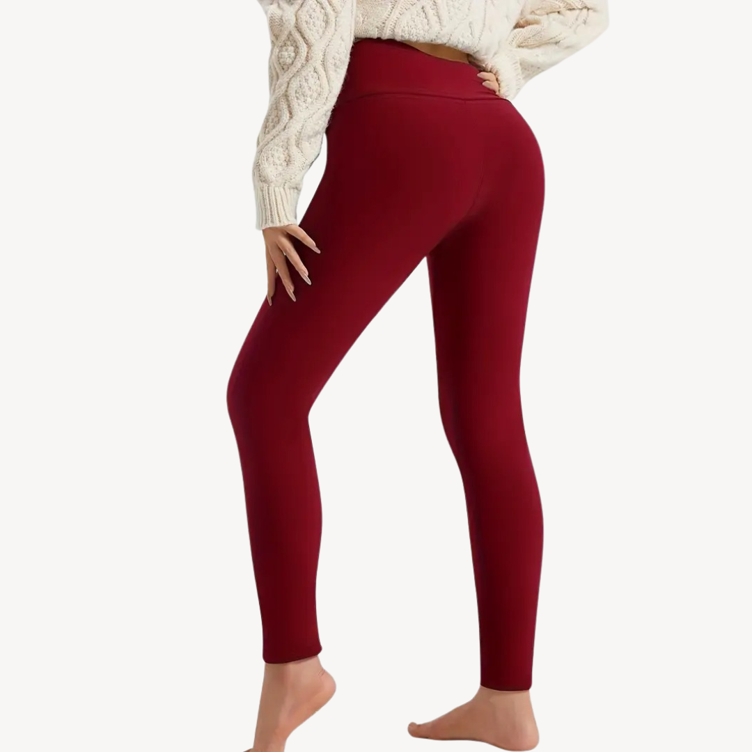 Warm Fleece Women's Leggings - OutfitLondon