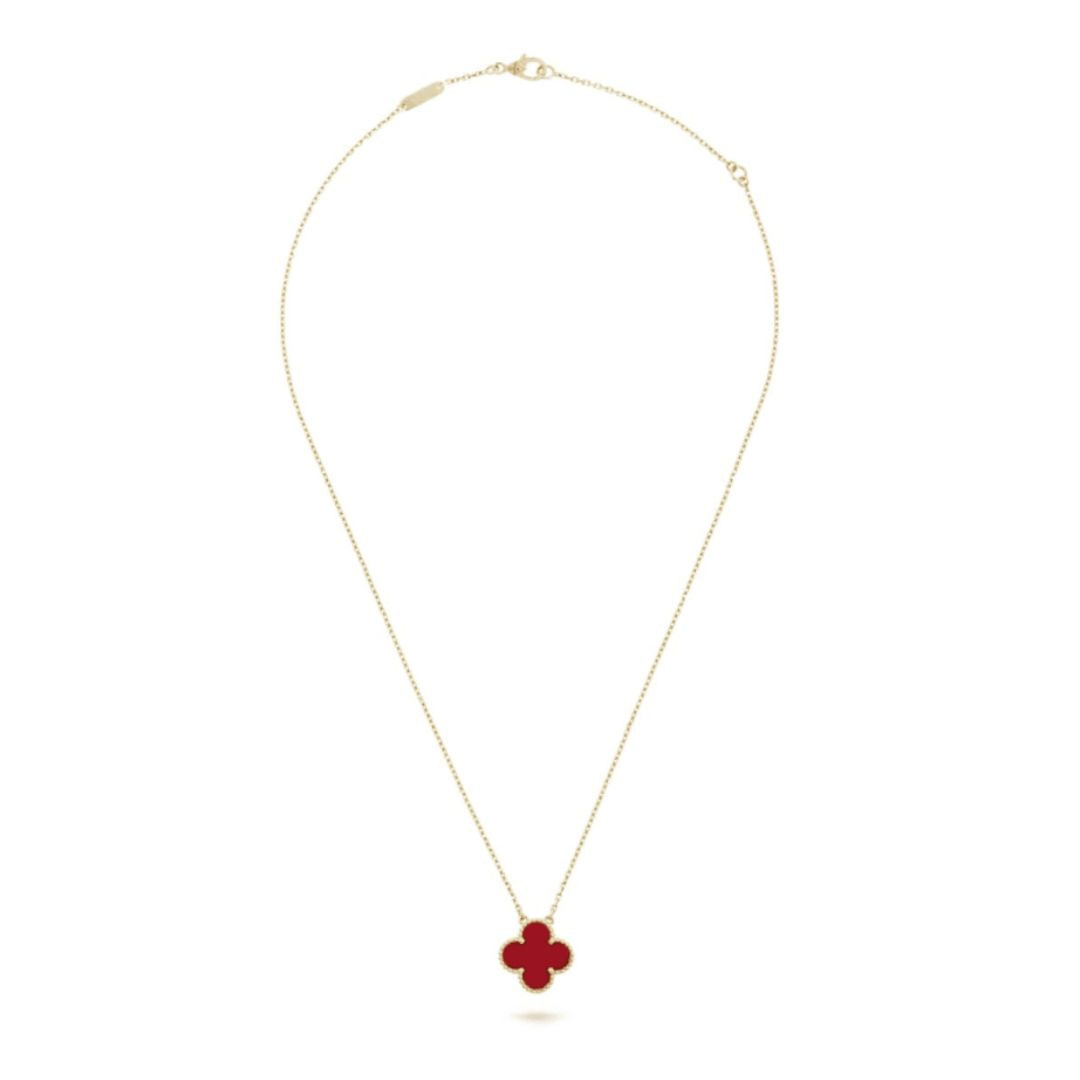 Delicate Floral Pendant Necklace