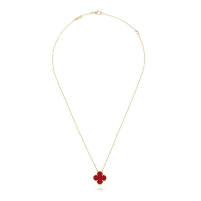 Delicate Floral Pendant Necklace