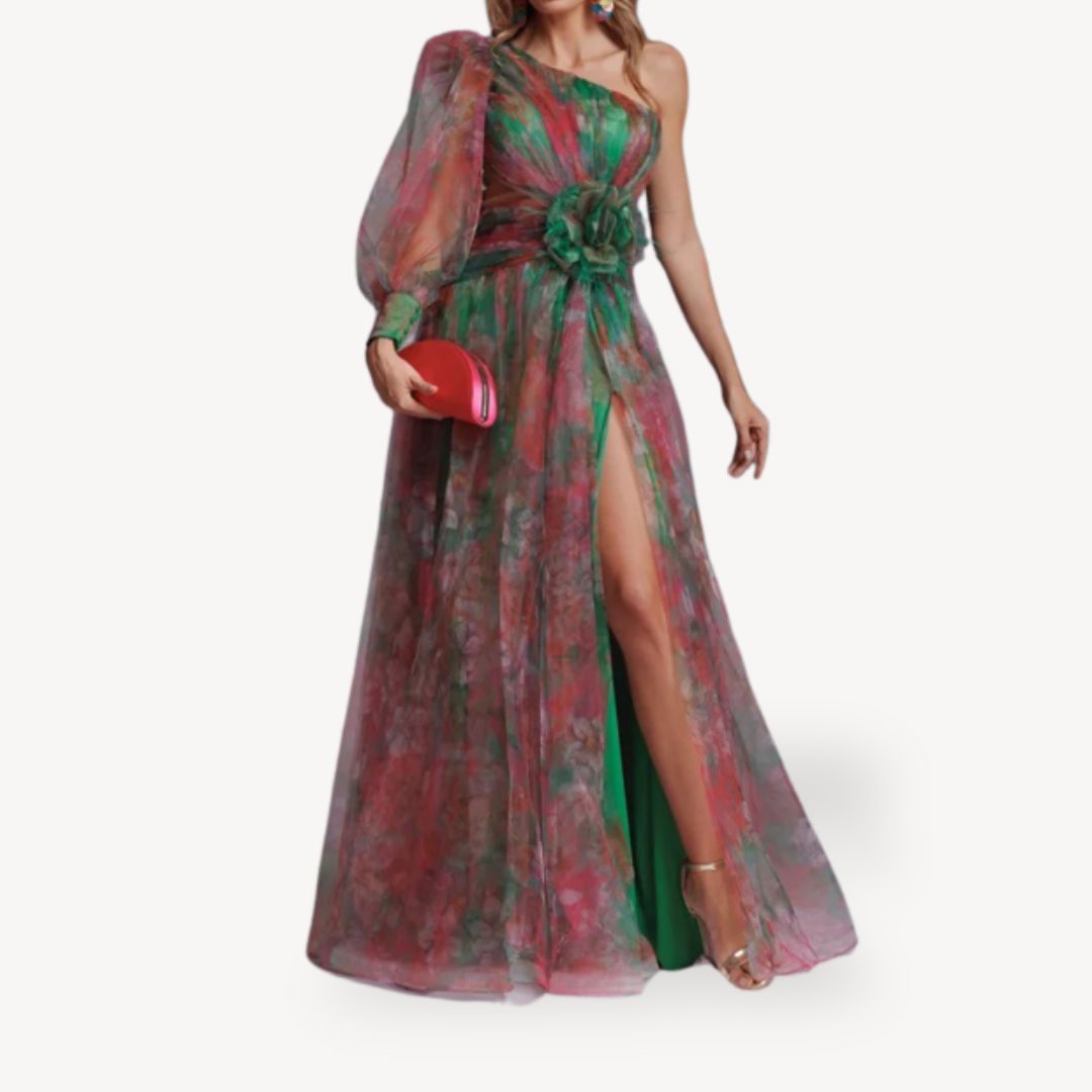 Ladies' Elegant Sleeveless Summer Dress - OutfitLondon