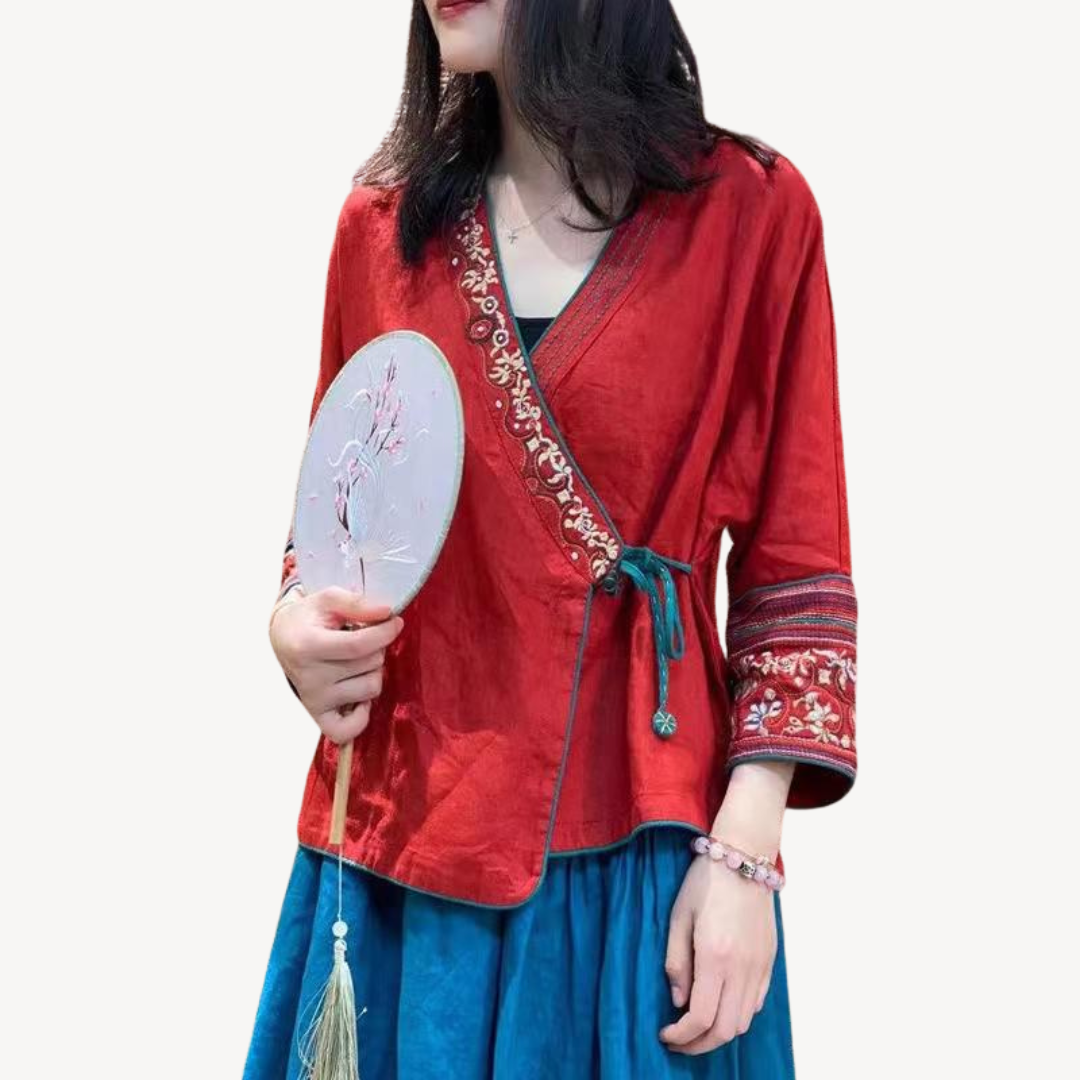 Ladies Floral Lightweight Kimono Coat