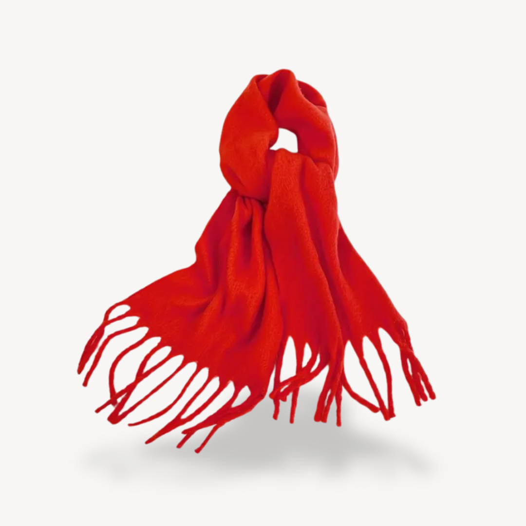 Plush Fuzzy Winter Scarf - OutfitLondon
