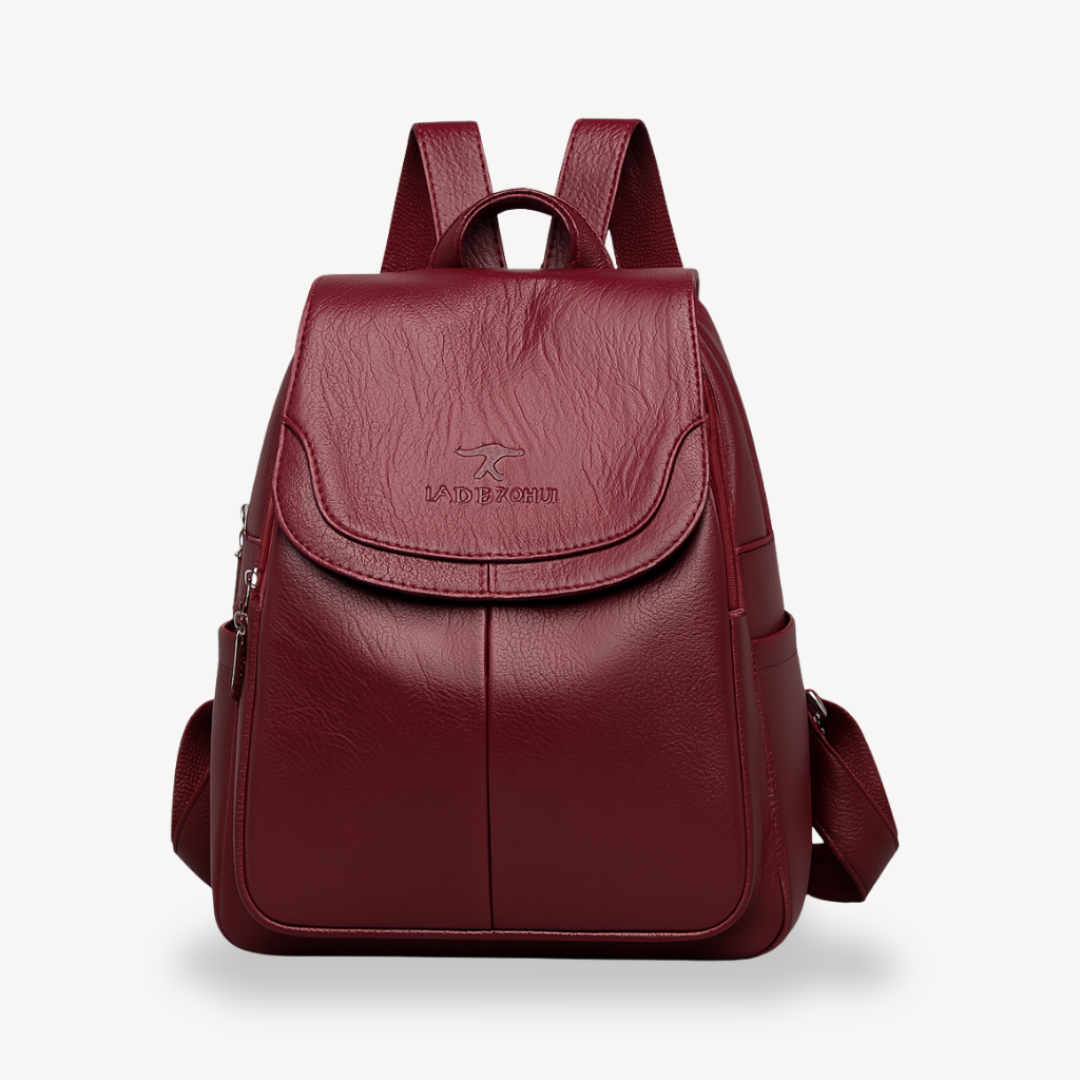 Stylish Ladies Leather Rucksack