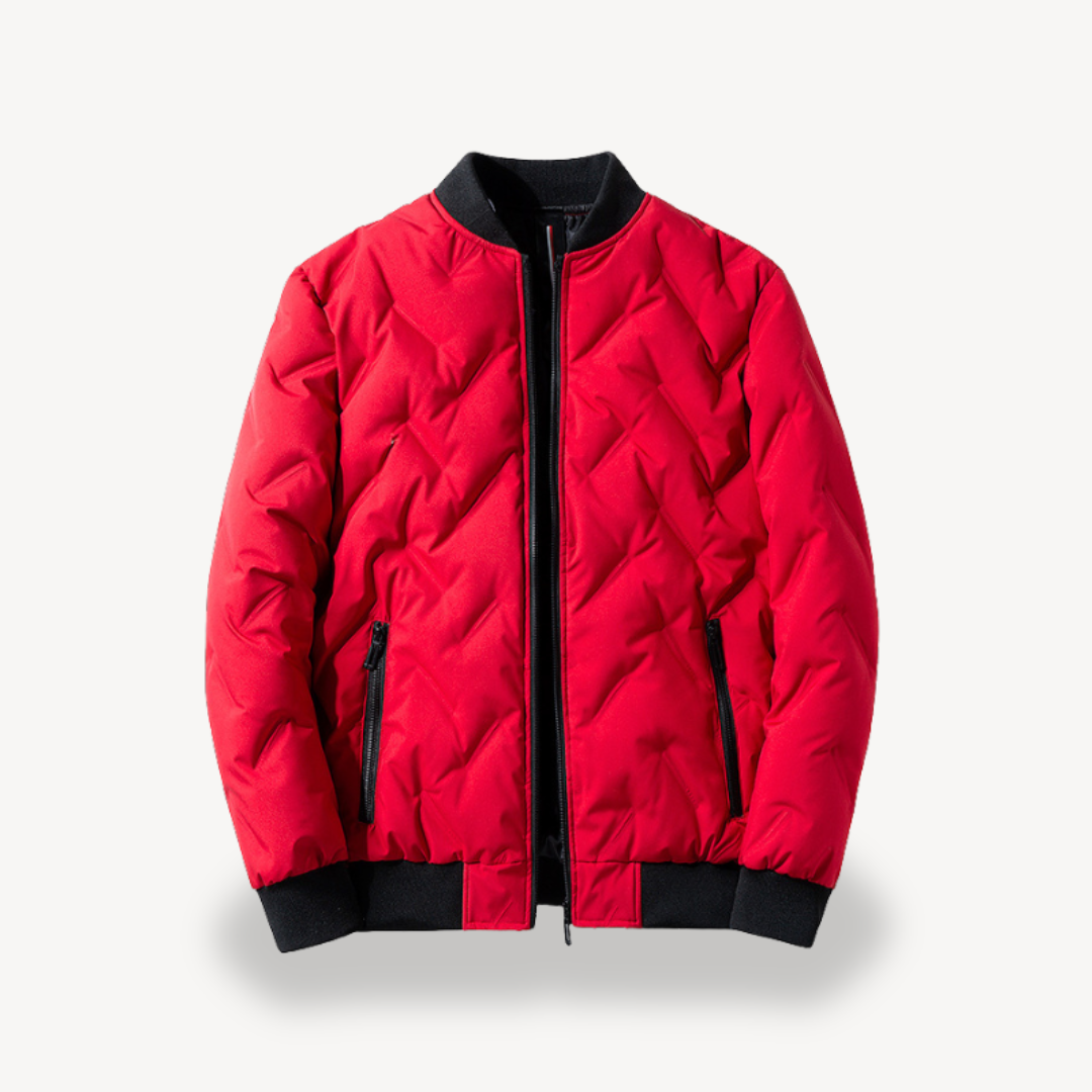 Men's Waterproof Insulated Bomber Jacket