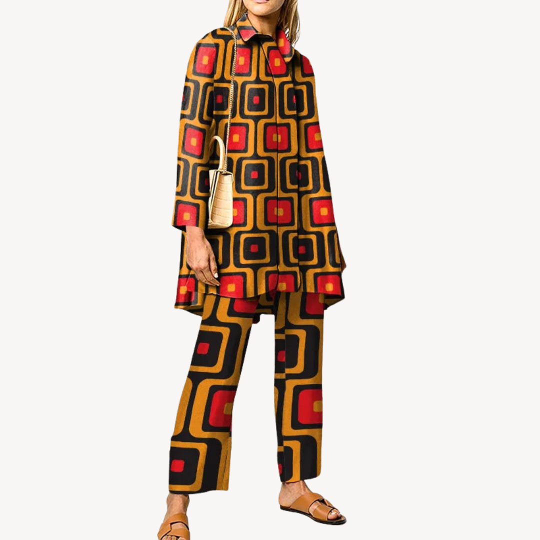 Geometric Pattern Matching Outfit