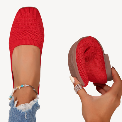 Comfortable Wide Toe Women's Flat Shoes